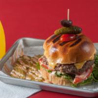 Build Your Own Svl Signature Burger · Build a burger YOUR way!
