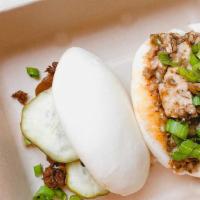 Bao (2) · Soft bao with an option of two fillings. Vegan baos available, ask our team for this option.
