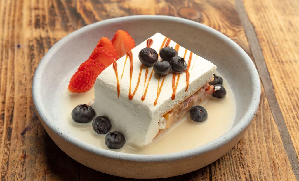 Tres Leches Cake · Iconic Mexican cake! Do it!