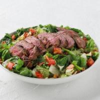 Blt Salad · Applewood-smoked bacon, crisp lettuce, ripe tomato, garlic ranch dressing. Dressing served o...