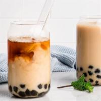 Pearl Milk Bubble Tea · Delicious Bubble Tea with black tea.