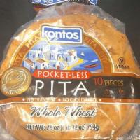 Whole Wheat Bread Pack (10 Pcs) · whole wheat pita package of 10
