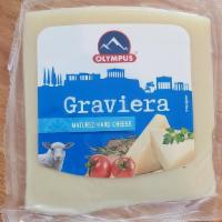 Graviera Cheese · Greek hard cheese, pasteurized sheeps milk.