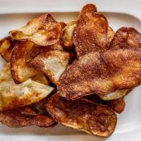 Shmack Chips · OUR FRIED TO ORDER SECRET SEASONING CHIPS , PACKED WITH FLAVOR