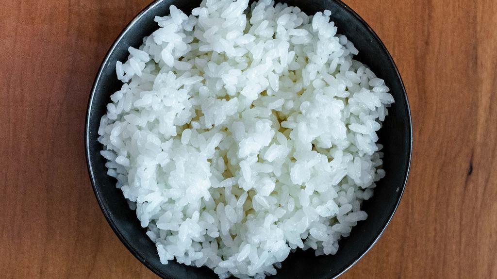 Rice · Bowl of Koshihikari rice.