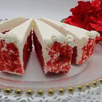 Red Velvet  · Slice red velvet cream cheese frosting