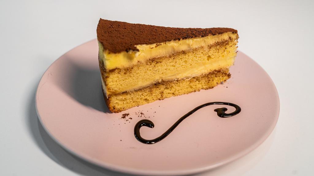 Tiramisu Cake · 1 slice.