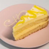 Lemon Mascarpone Cake · 1 slice.
