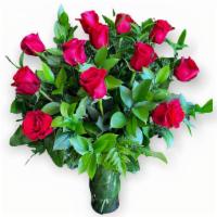 1 Dozen Roses · 1 Dozen fresh roses. Please select options below. If a card message is requested, please spe...