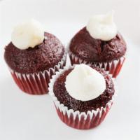 Cupcake - Red Velvet · Red Velvet Cupcake with Cream Cheese Icing.