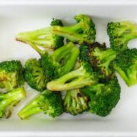 Grilled Broccoli (V, Gf) · citrus sauce