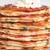 Pancake With Sugar · Add meat for an additional charge. Add toppings and extras for an additional charge.