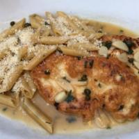 Piccata · Lightly floured and sautéed in lemon and garlic sauce.