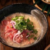 Pho Tai · topped with thin slices of rare eye-round beef