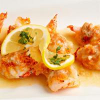Shrimp Oreganata Entrée · Sautéed Shrimp & Garlic in a White Wine & Butter Sauce, Topped with Seasoned Breadcrumbs. Se...
