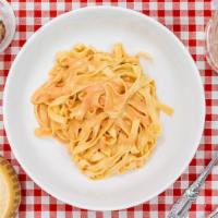 Fettuccine With Pink Sauce · 