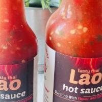 Lao Hot Sauce (5 Oz) · Spicy. Pho Thai Lao special homemade fresh Thai chili hot sauce. We use special seasonal Tha...