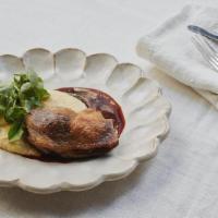 Duck Leg Confit · creamy polenta, sauce bigarade, watercress