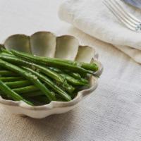 Haricots Verts · sautéed green beans, shallots, butter