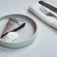Chocolate Cake · gluten free chocolate cake with hazelnut flour, crème fraîche