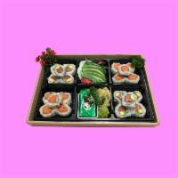 2 Roll Box (2 Basic Rolls) · You can choose 2 different rolls from 9 Basic Rolls or 7 Premium Rolls and Choice of Salad. ...