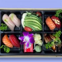 Nigiri Sushi Mix 8 Pcs · Choose 8 pcs of fresh nigiri sushi. It comes with Choice of Salad