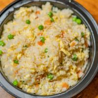 Custom Fried Rice Small · Build your own fried rice. Includes 4 vegetables. Choose your proteins.