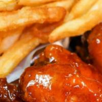 Wing Combos · Served with fries, salad or sweet potato fries. (Mixed wings)