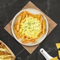 Cheese Fries · (Vegetarian) Idaho potato fries cooked until golden brown topped with melted cheese.