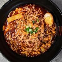 Beef Tripe Hot Pot Noodle 牛百叶火锅面. · 🌶️🌶️🌶️
Authentic Chongqing Style Hotpot, Hot and spicy.