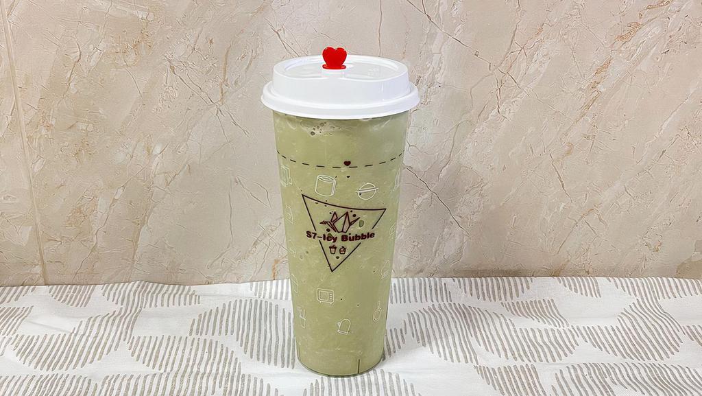 Matcha Smoothie · Add Boba, Custard Pudding, Azuki Bean, Rainbow Mochi, Lychee Jelly, Coffee Jelly, Rainbow Jelly, Cheese Foam, Creamy Cake, Sweet Cheese Foam  for an additional charges