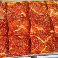 Sicilian Square Pizza Pie · 12 slices - No Toppings Available