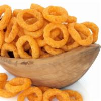Breaded Onion Rings (5 Pieces) · Crispy breaded onions deep-fried to perfection.