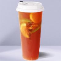 Fresh Lemon Iced Black Tea · Vegan friendly. Made with one whole lime and lemon, mixed up with freshly brewed premium tea...