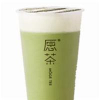 Cheese Foam Uji Matcha · Hot medium only. Japanese traditional matcha from Uji, Kyoto, with Cheese Foam on top 日本经典宇治...