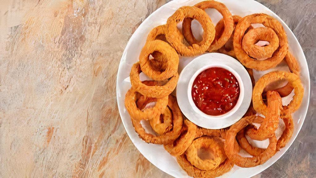 Onion Rings · Serve in a small container.