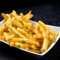 Fries · Idaho Potatoes cut thick delicately fried.