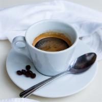 Espresso Special · Double espresso coffee with sambuca or anisette inside espresso.