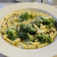 Cavatelli With Broccoli · Red or white sauce. Includes a house salad.