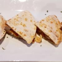 Colorado Quesadilla · Grilled chicken, bacon, and Monterey Jack cheese. Served with chipotle mayo.