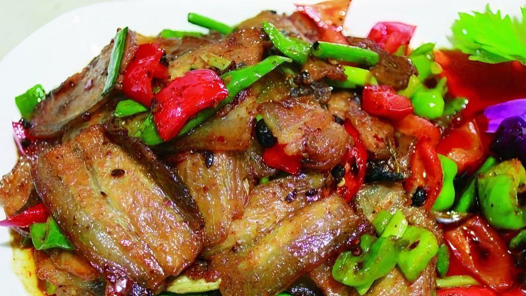 Double Cooked Pork（回锅肉） · Hot & Spicy.
