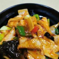 House Special Tofu（家常豆腐） · Hot & Spicy.