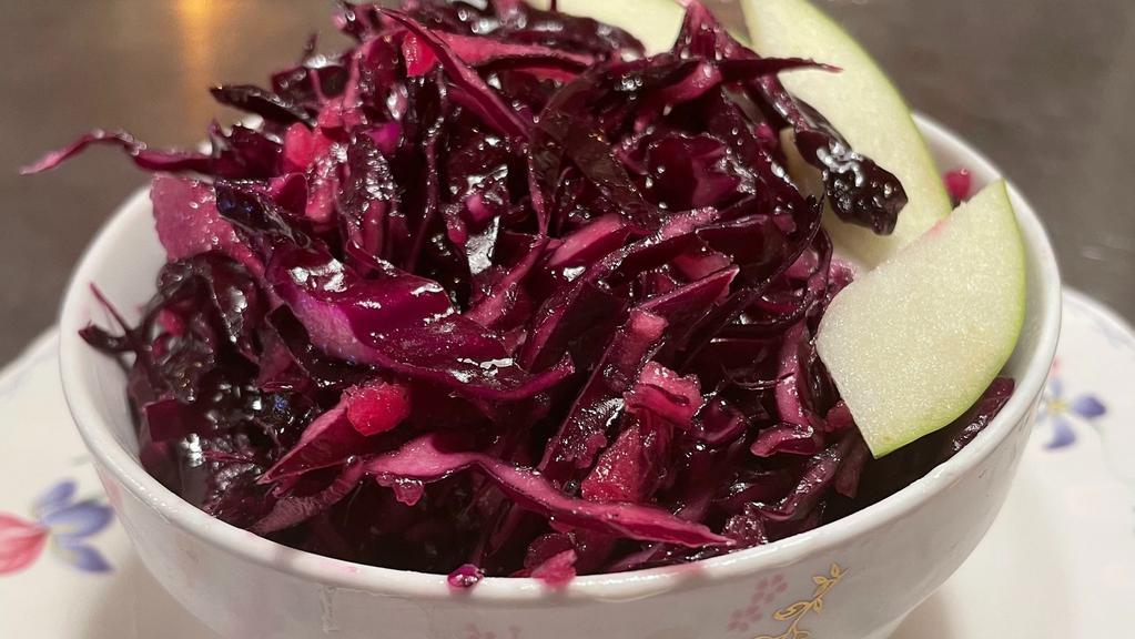 Red Cabbage Salad · 