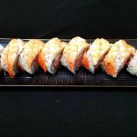 Tiger Maki (8 Pieces) · California maki with shrimp.