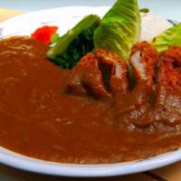 Curry With Pork Or Chicken Cutlet · House-made melted vegetable curry sauce (onion,carrot, celery, tomato, cilantro, jalapeño),
...