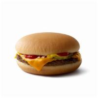 Cheeseburger · (300 Cal.)