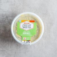 1/2 Pint Basil Pesto · Take our Basil Pesto Hummus home as a Fresh Takes Tub.