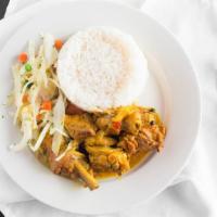 Curry Chicken · Marinated in our house mixed curry blend.