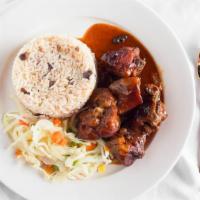 Stewed Chicken · Authentic jamaican brown stew chicken that is deeply flavored intensely aromatic and straigh...