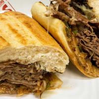 Philly Cheese Steak · Onions, Peppers, Choice of Cheese